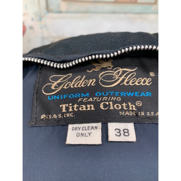 Golden Fleece Uniform Outerware Bomber Style with Faux Fur Collar Size 38 ** - Picture 16 of 16